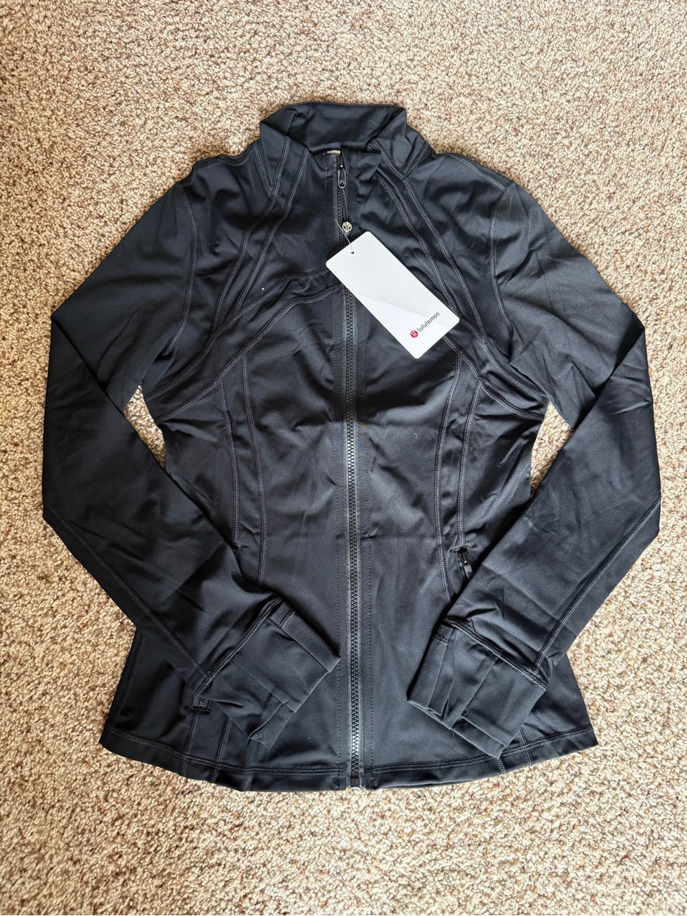 lululemon athletica Black Full-Zip Utility Jacket